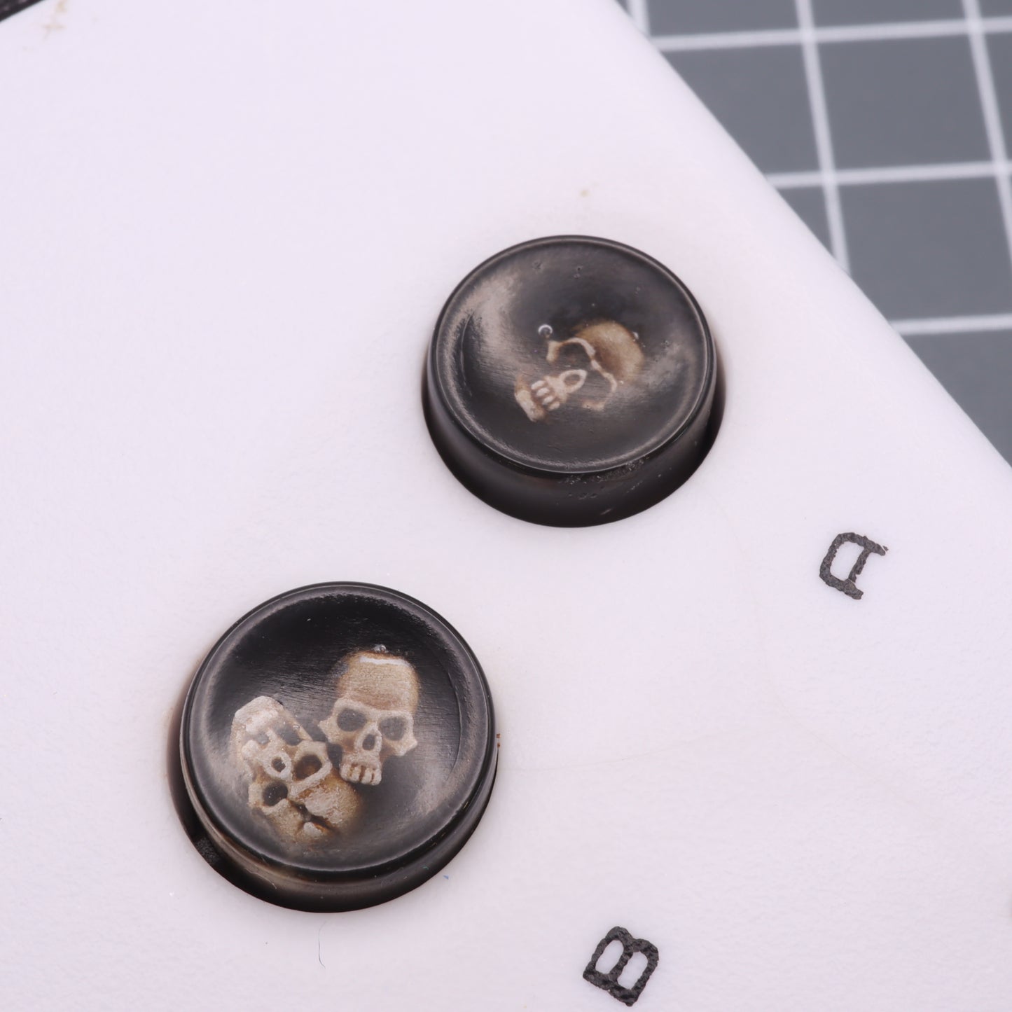 Nintendo NES - Custom Button - Skulls