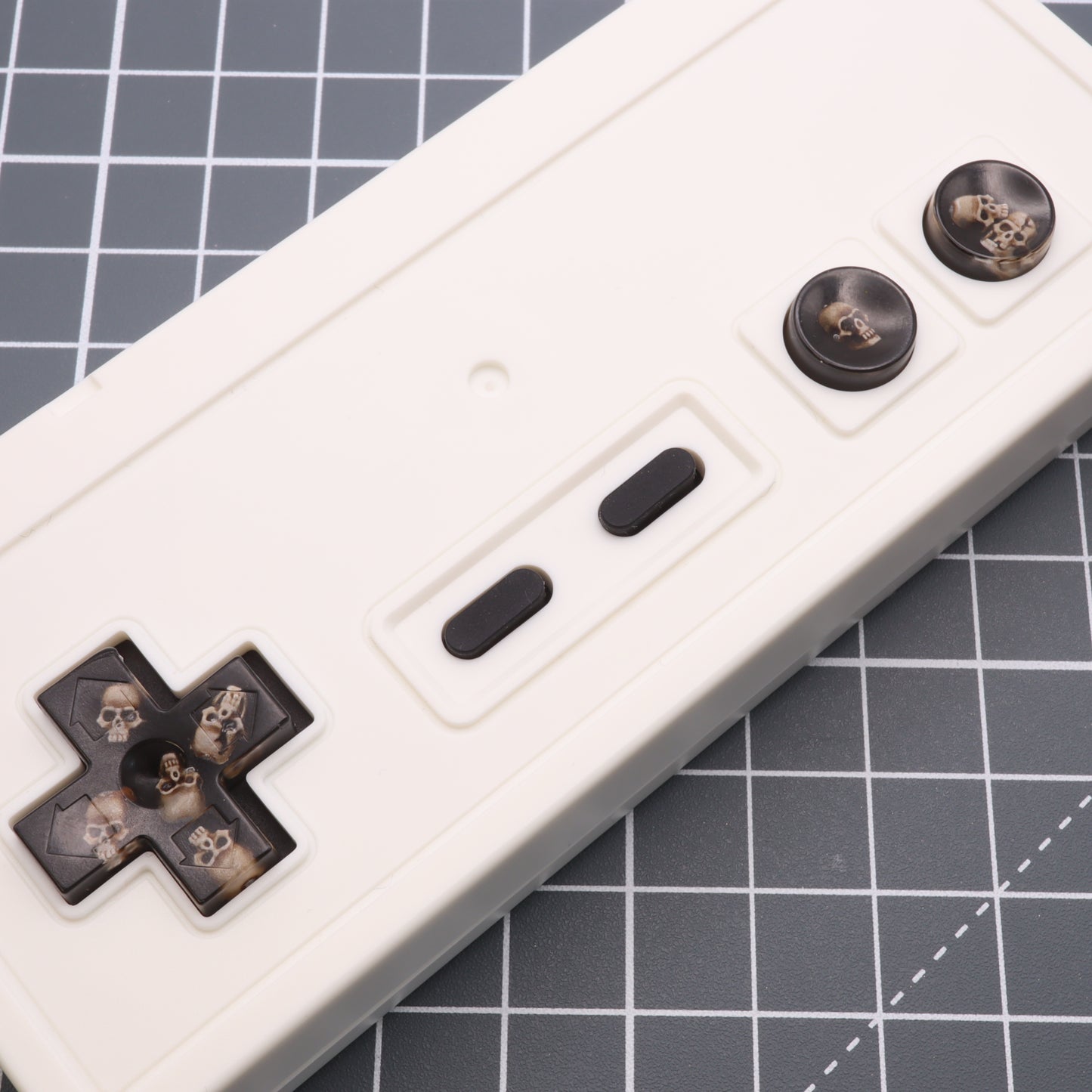 Nintendo NES - Custom Button - Skulls