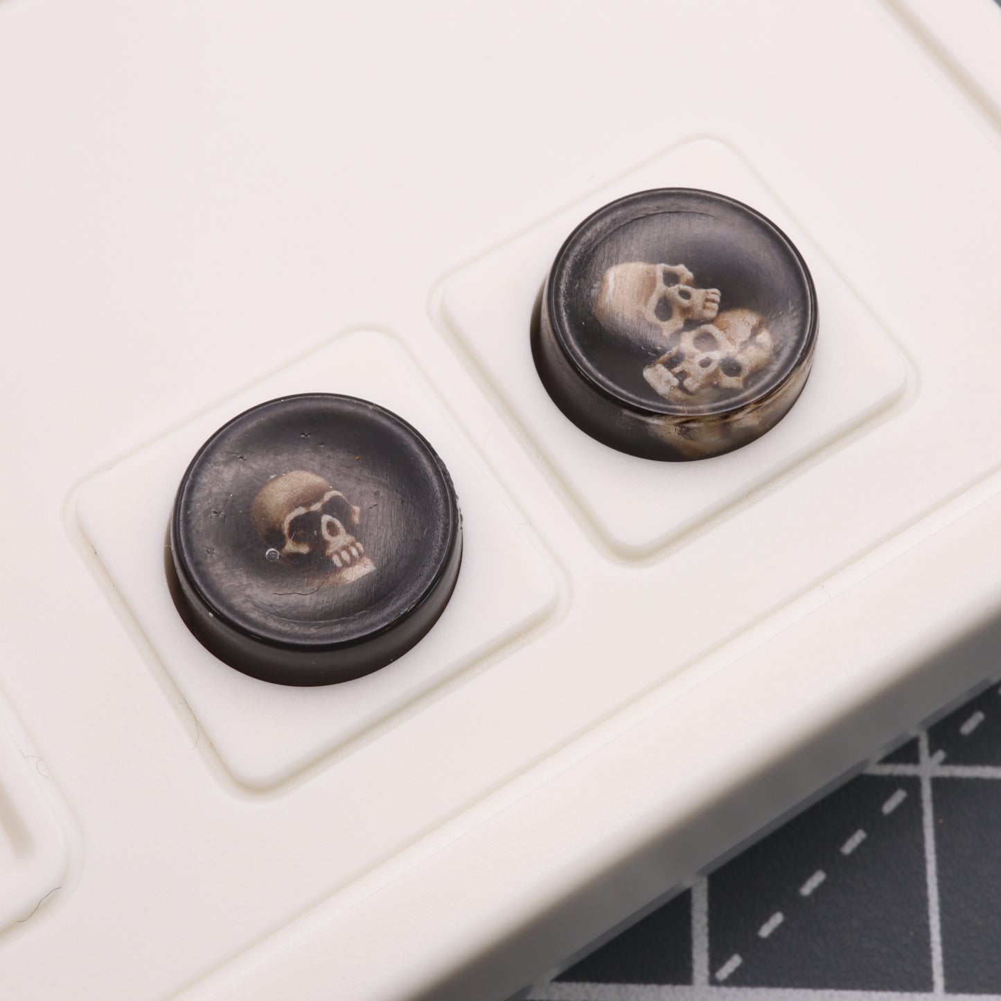 Nintendo NES - Custom Button - Skulls