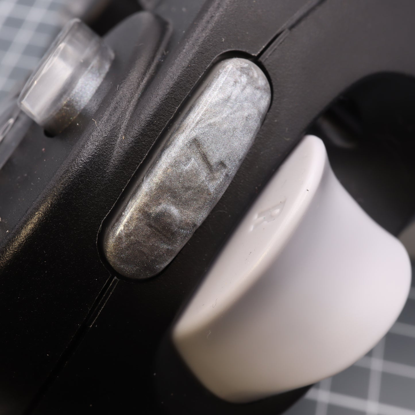 GameCube - Custom Button - Metallic Silver