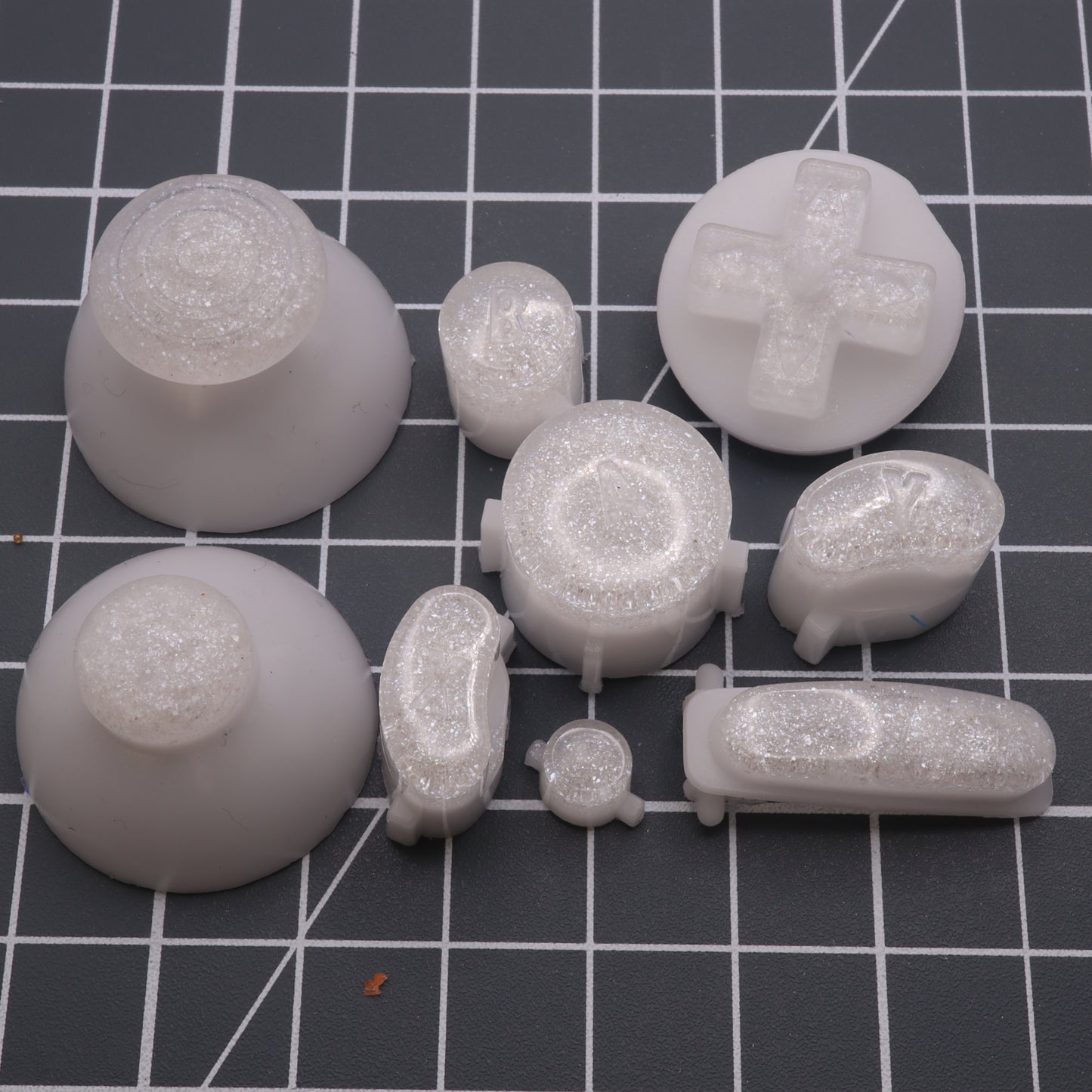 GameCube - Custom Button - Pearl White