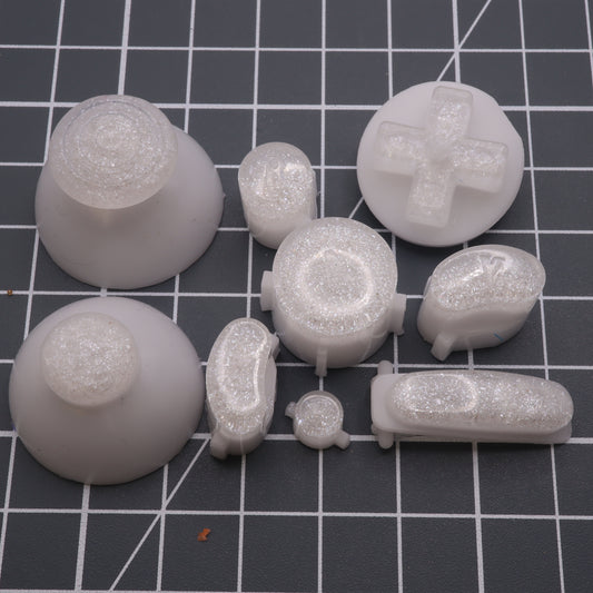 GameCube - Custom Button - Pearl White