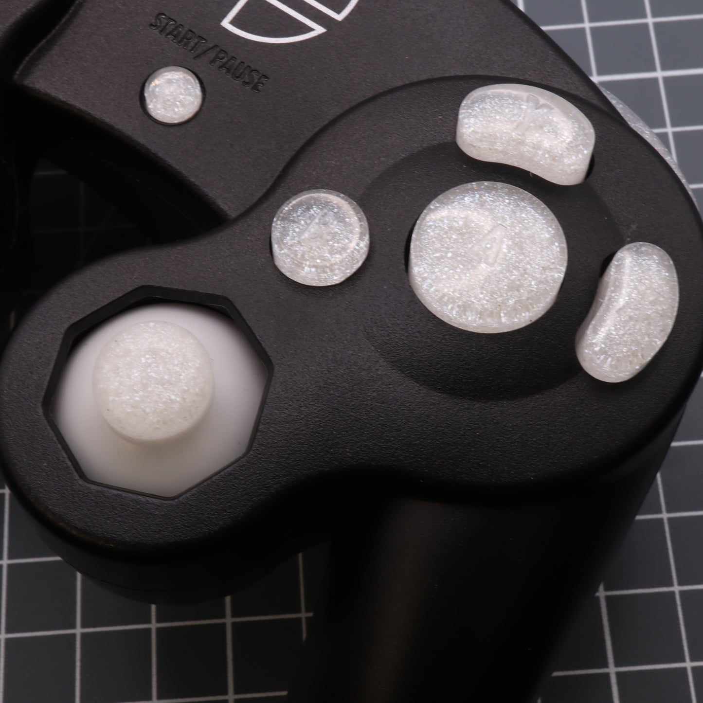 GameCube - Custom Button - Pearl White
