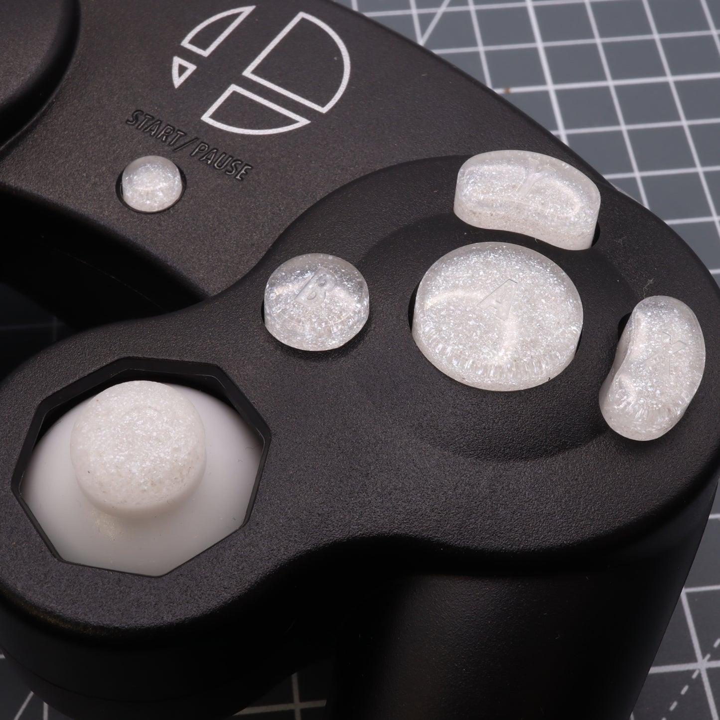 GameCube - Custom Button - Pearl White