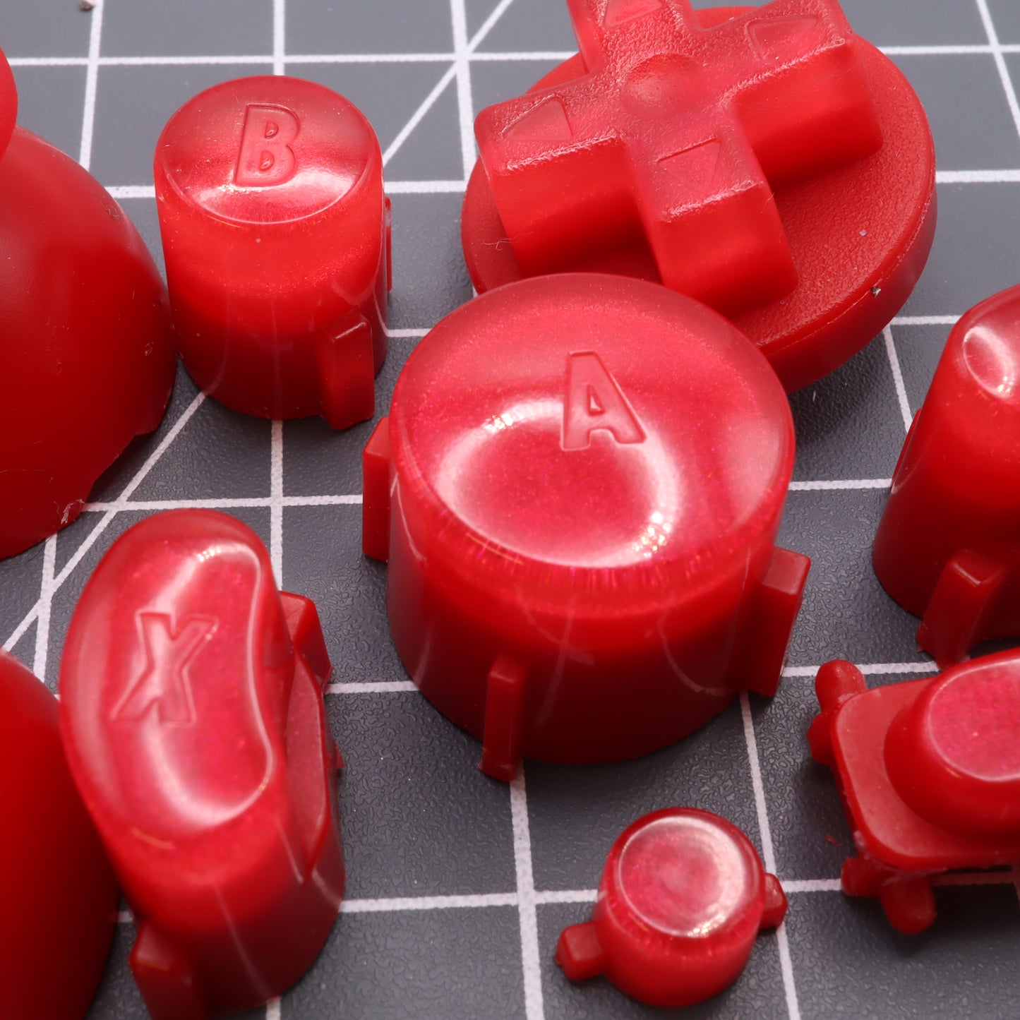 GameCube - Custom Button - Strawberry Candy