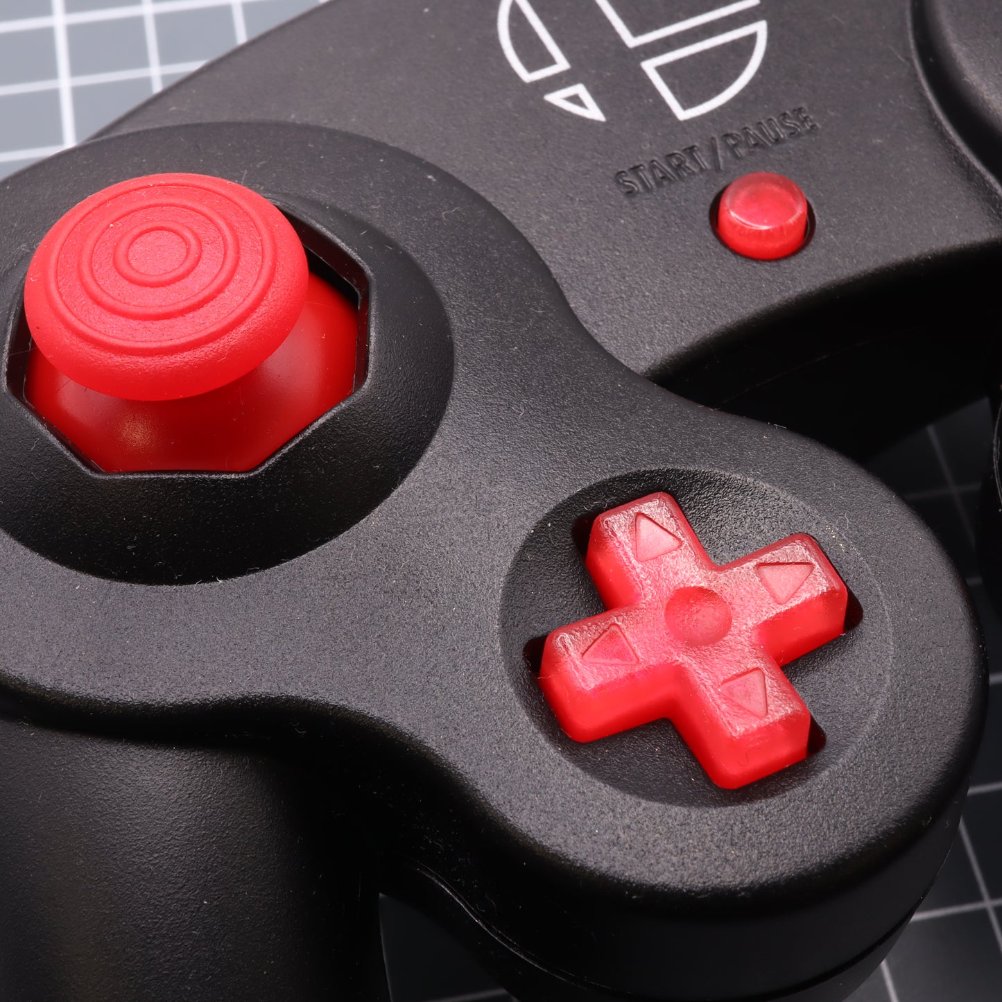 GameCube - Custom Button - Strawberry Candy