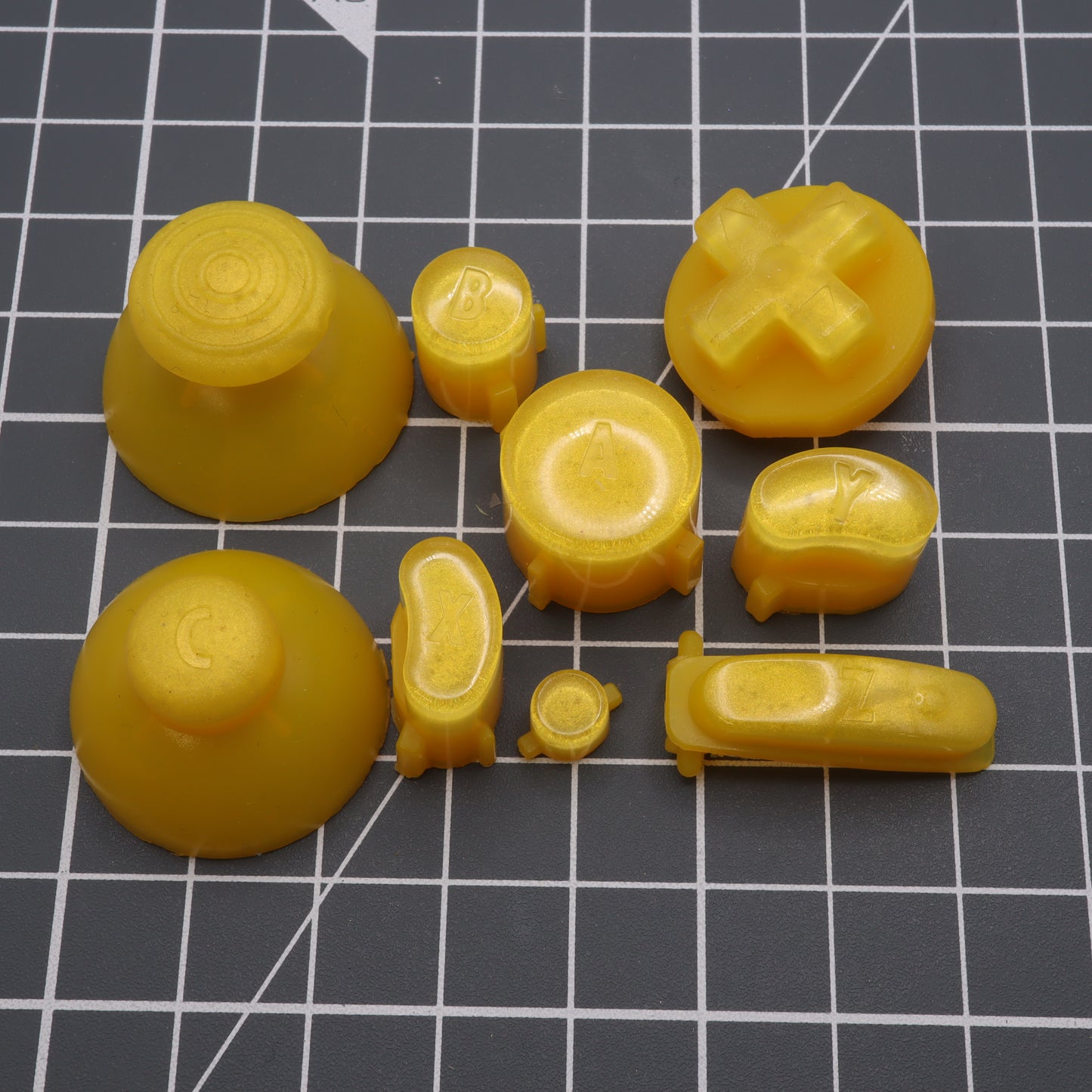 GameCube - Custom Button - Lemon Candy