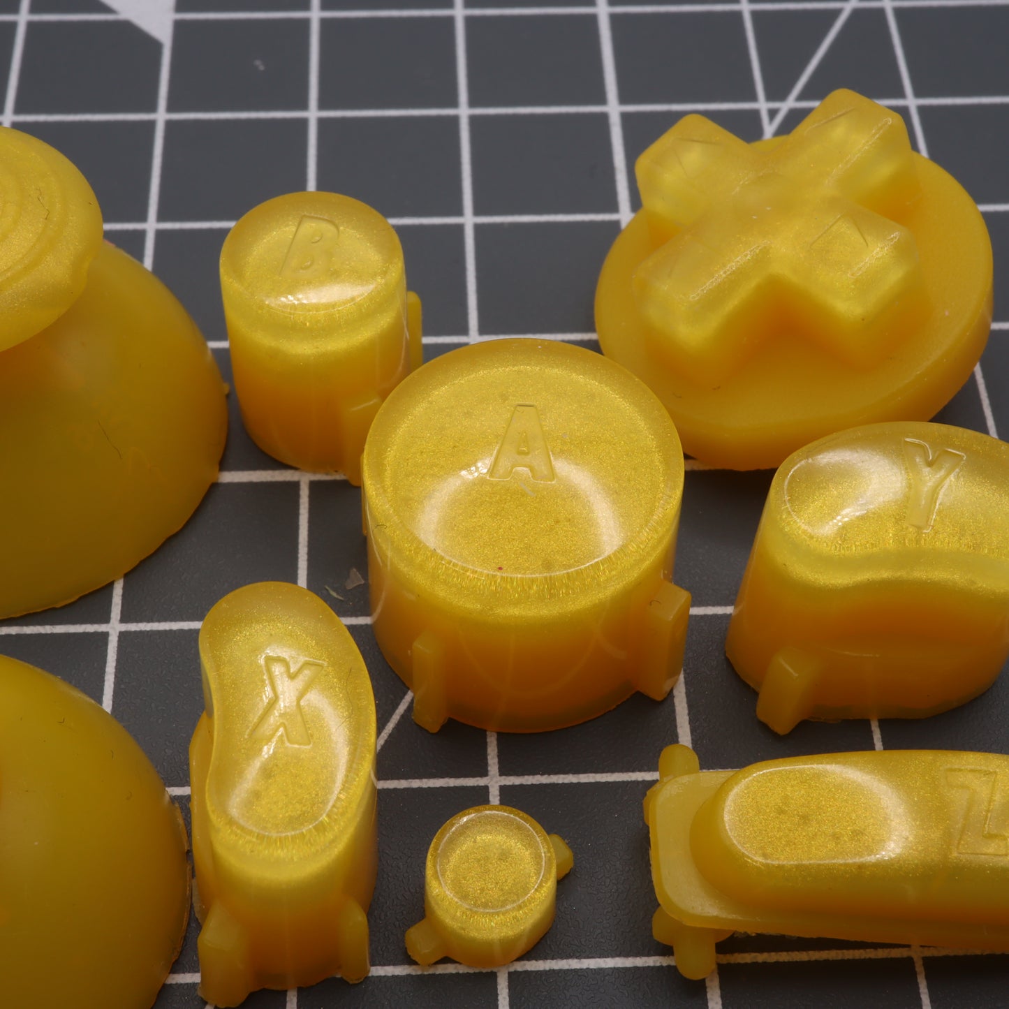GameCube - Custom Button - Lemon Candy