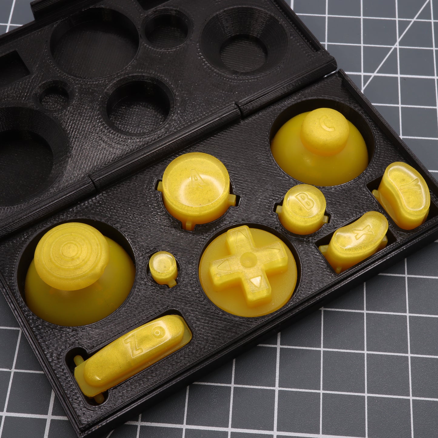 GameCube - Custom Button - Lemon Candy