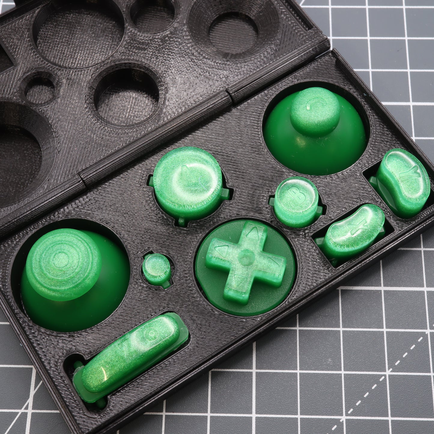 GameCube - Custom Button -Lime Candy