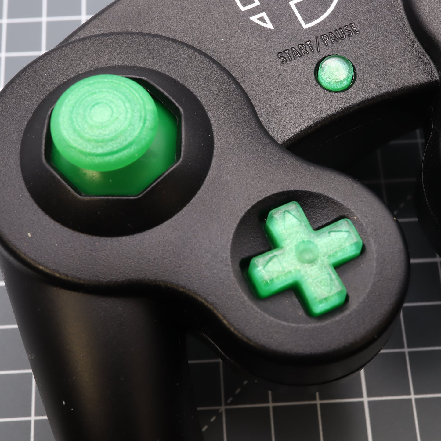 GameCube - Custom Button -Lime Candy