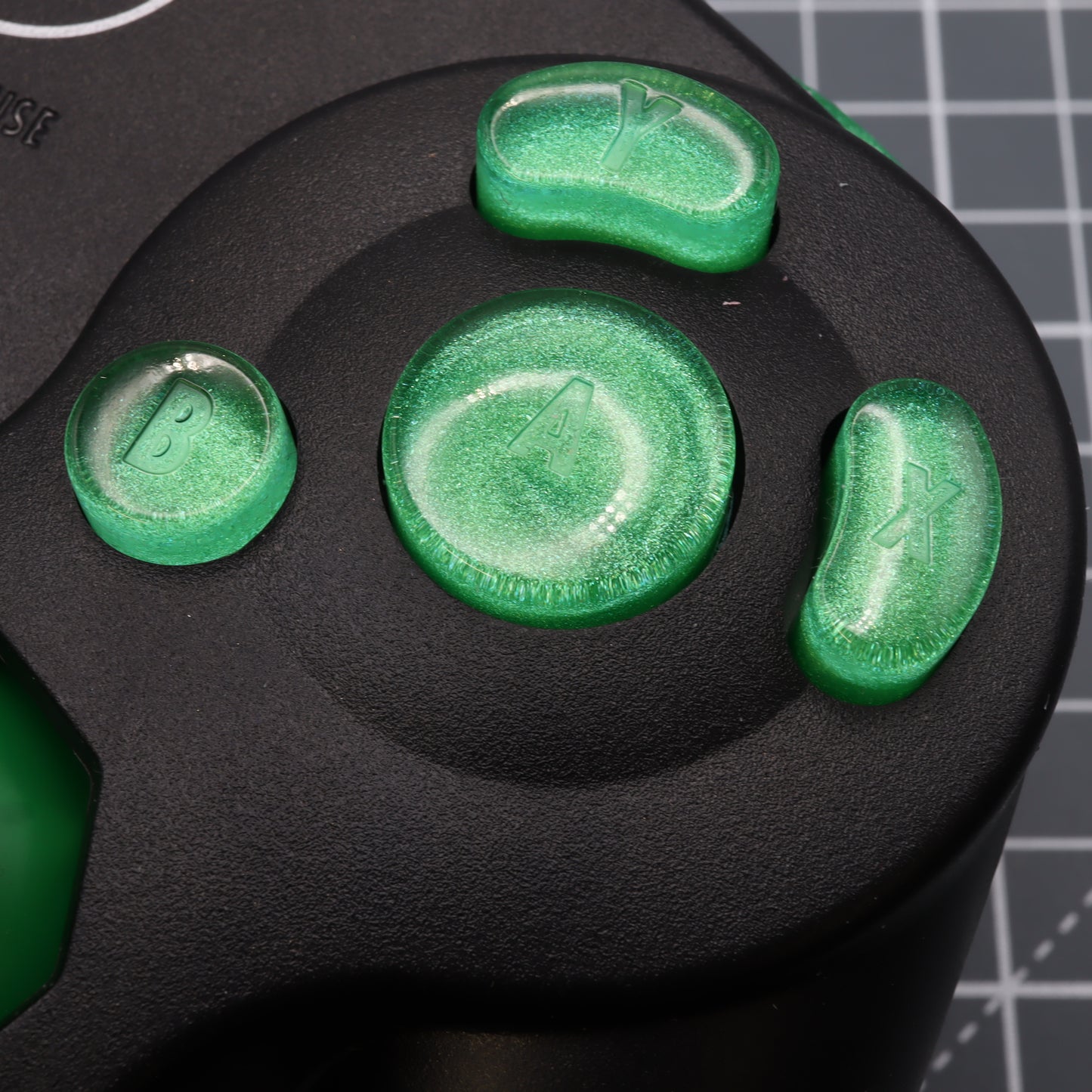 GameCube - Custom Button -Lime Candy
