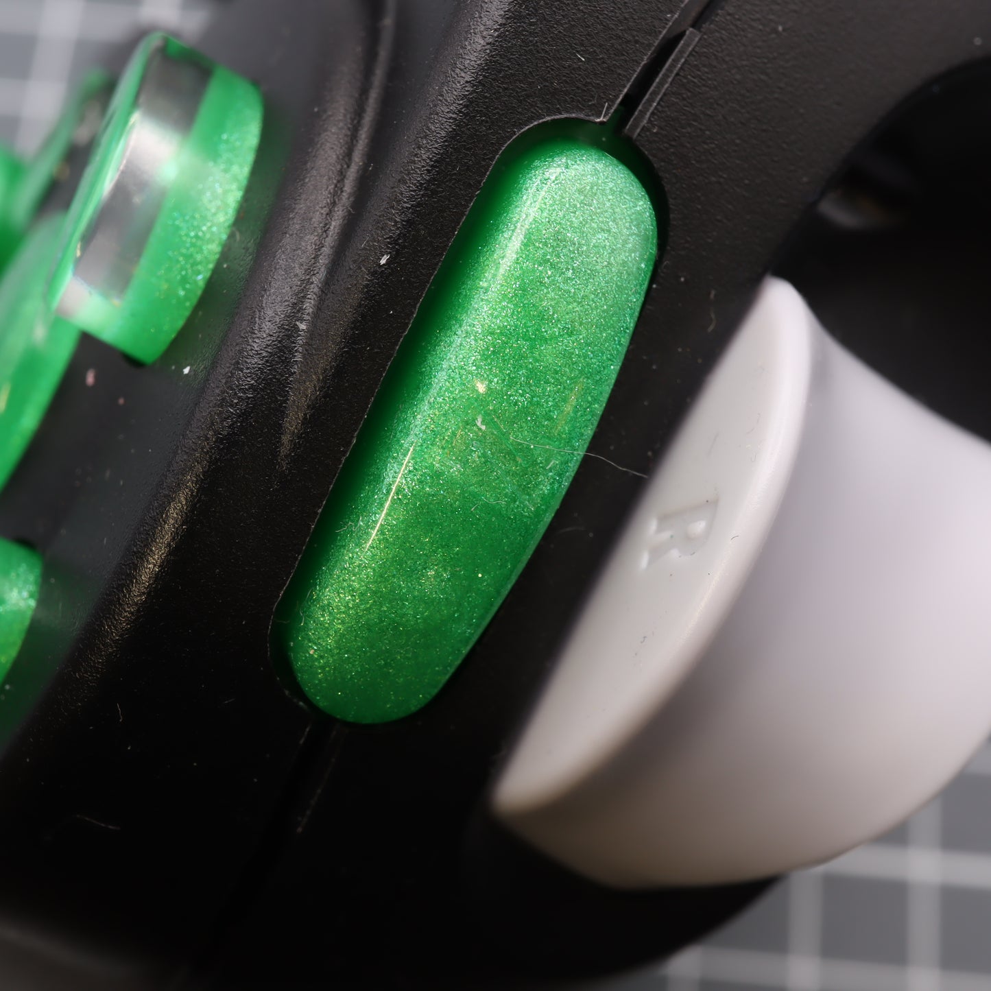 GameCube - Custom Button -Lime Candy