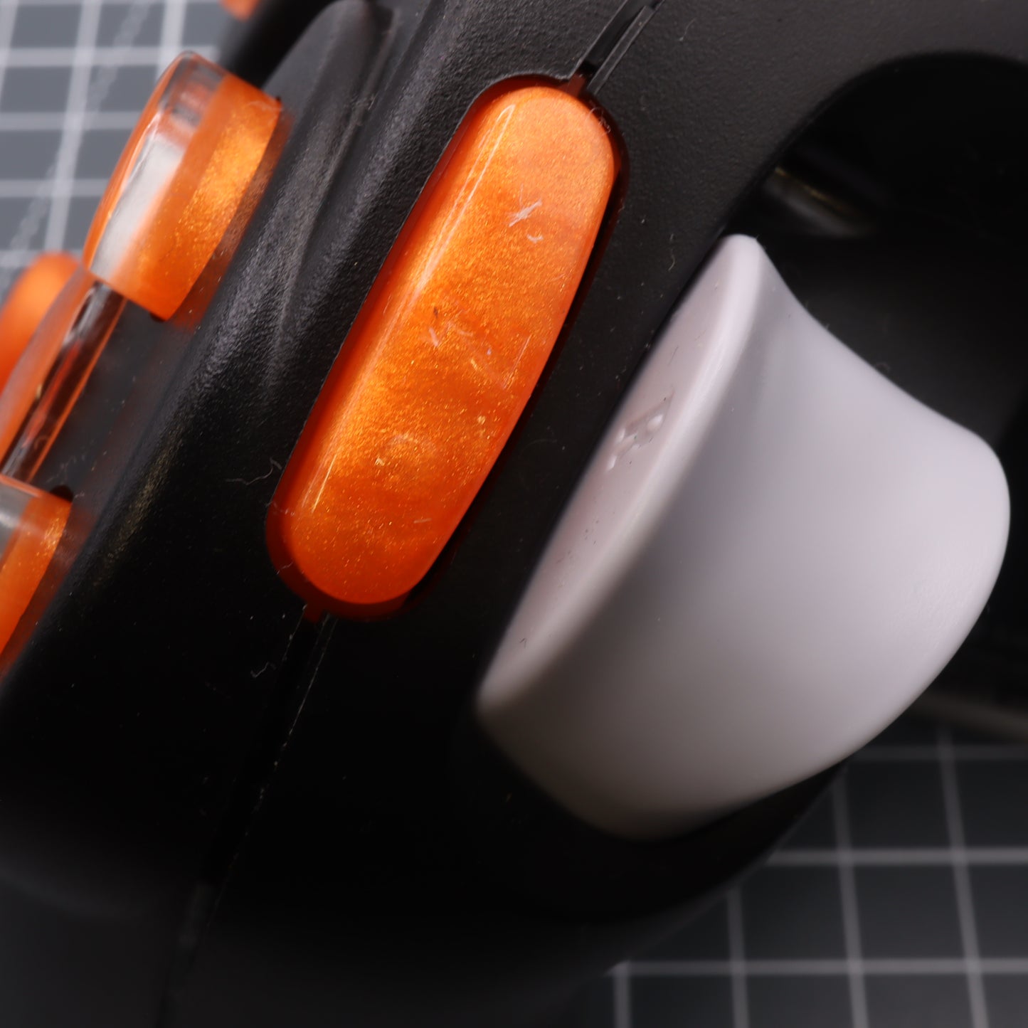 GameCube - Custom Button - Orange Candy