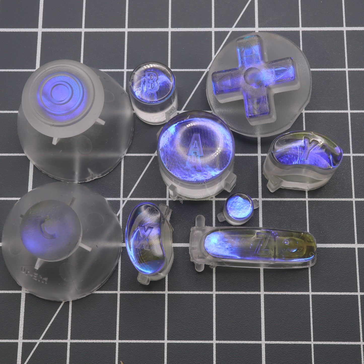 GameCube - Custom Button - Midnight Opal