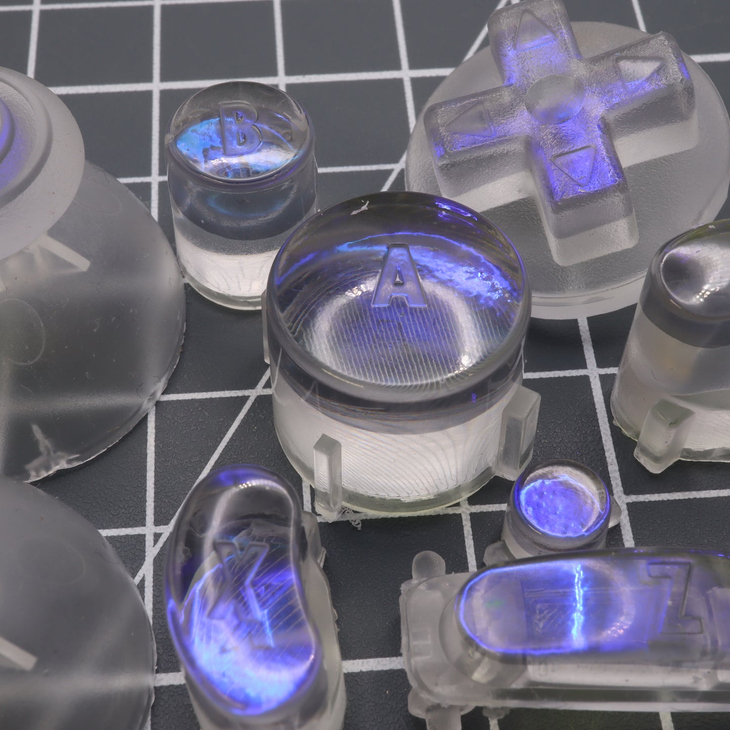 GameCube - Custom Button - Midnight Opal