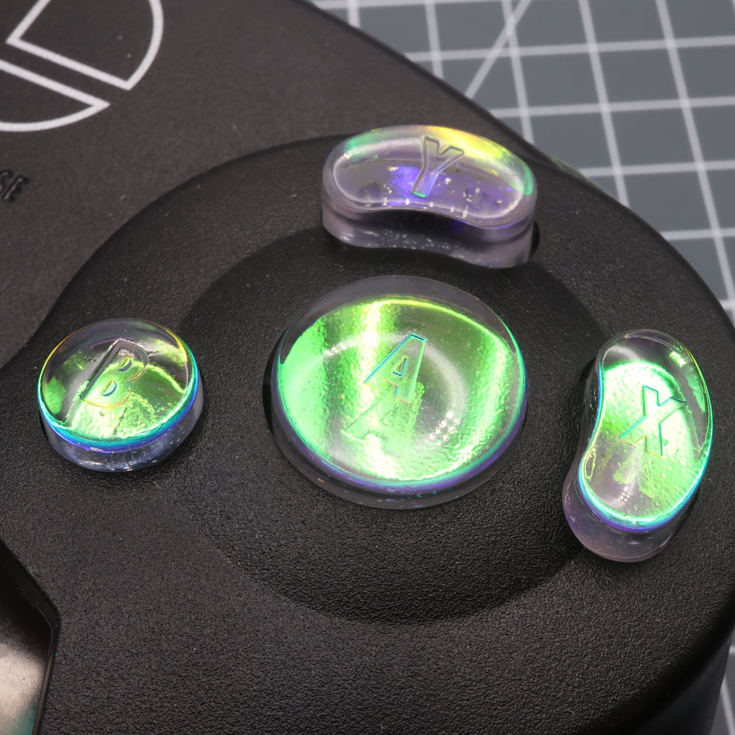GameCube - Custom Button - Sunset Opal