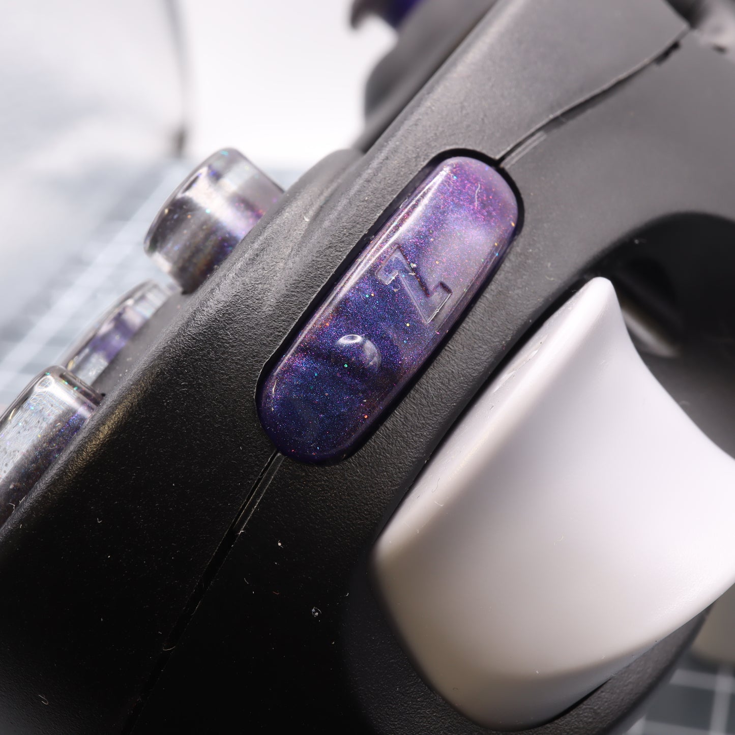 GameCube - Custom Button - Cosmic Purple
