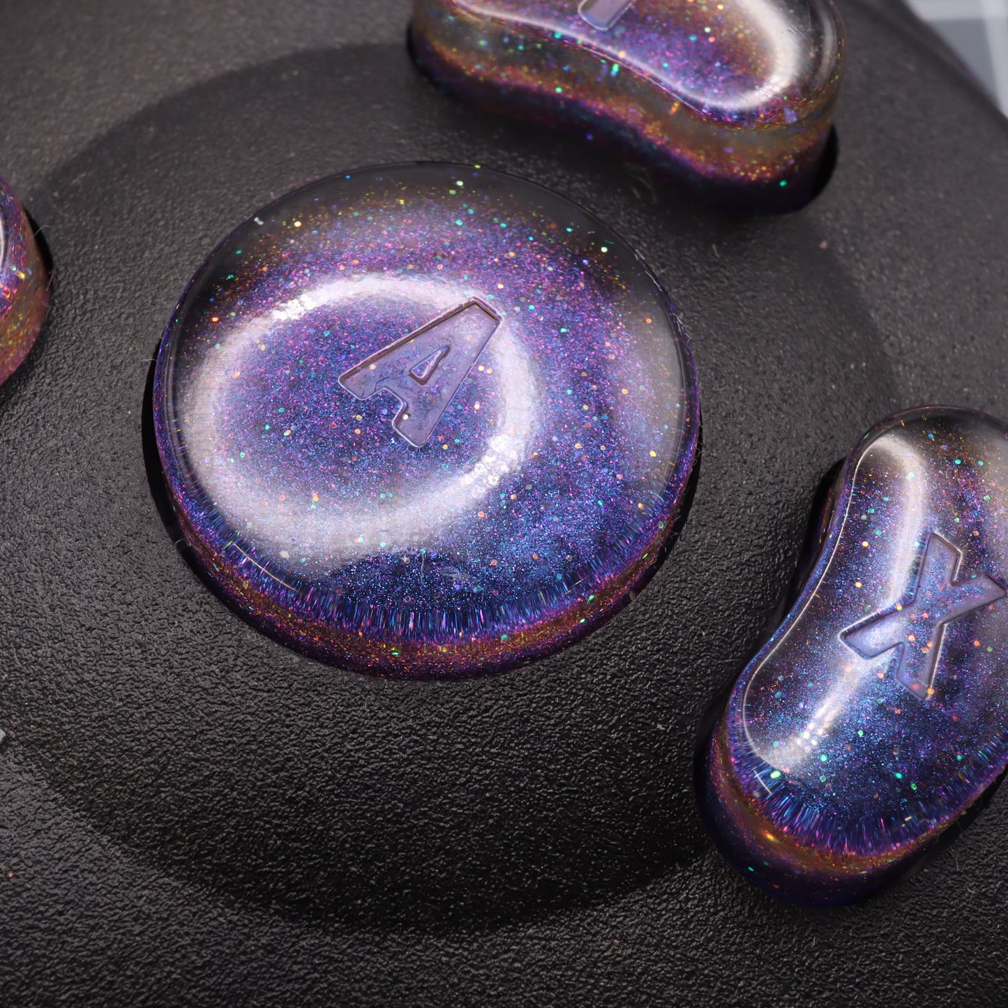 GameCube - Custom Button - Cosmic Purple
