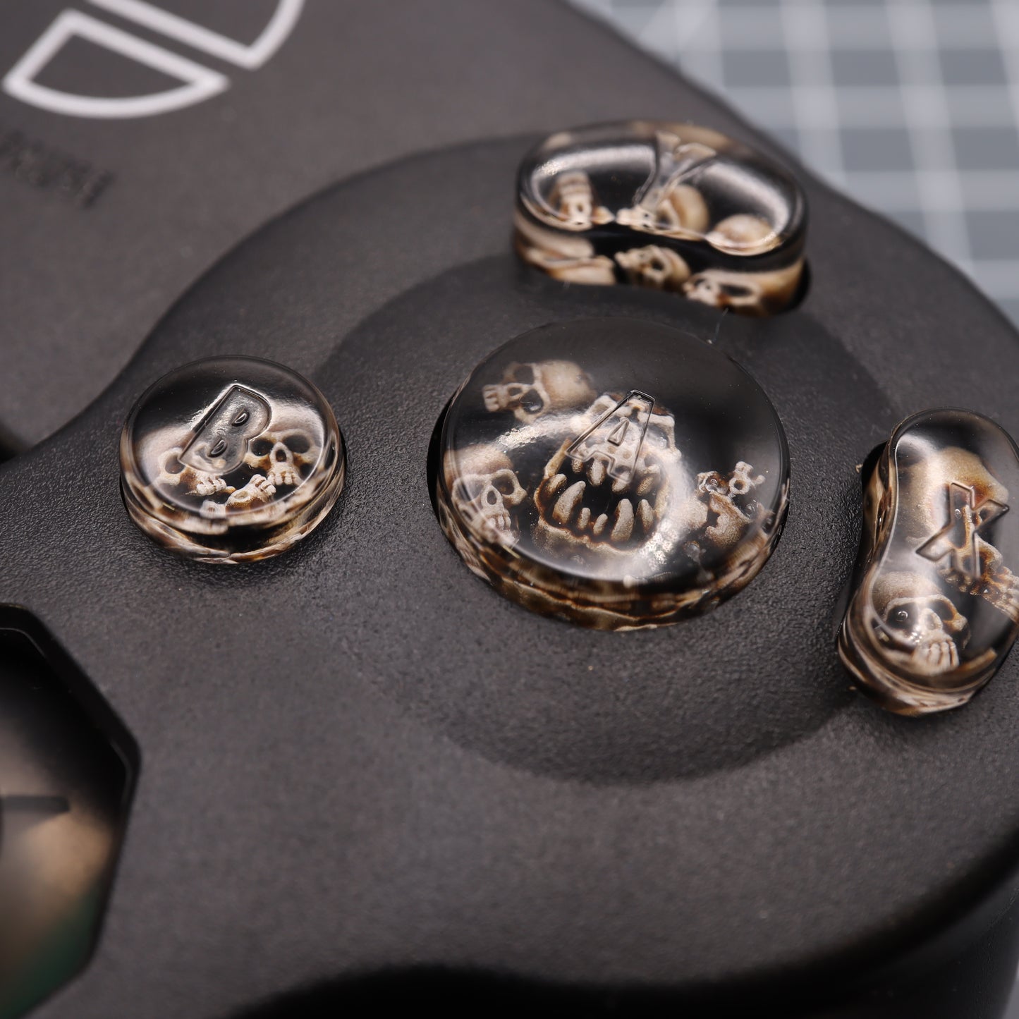 GameCube - Custom Button - Skulls