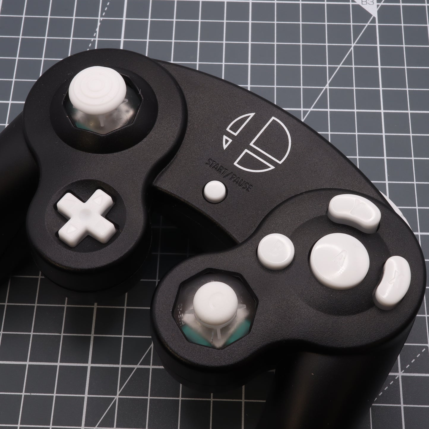 GameCube - Custom Button - Pudding Caps