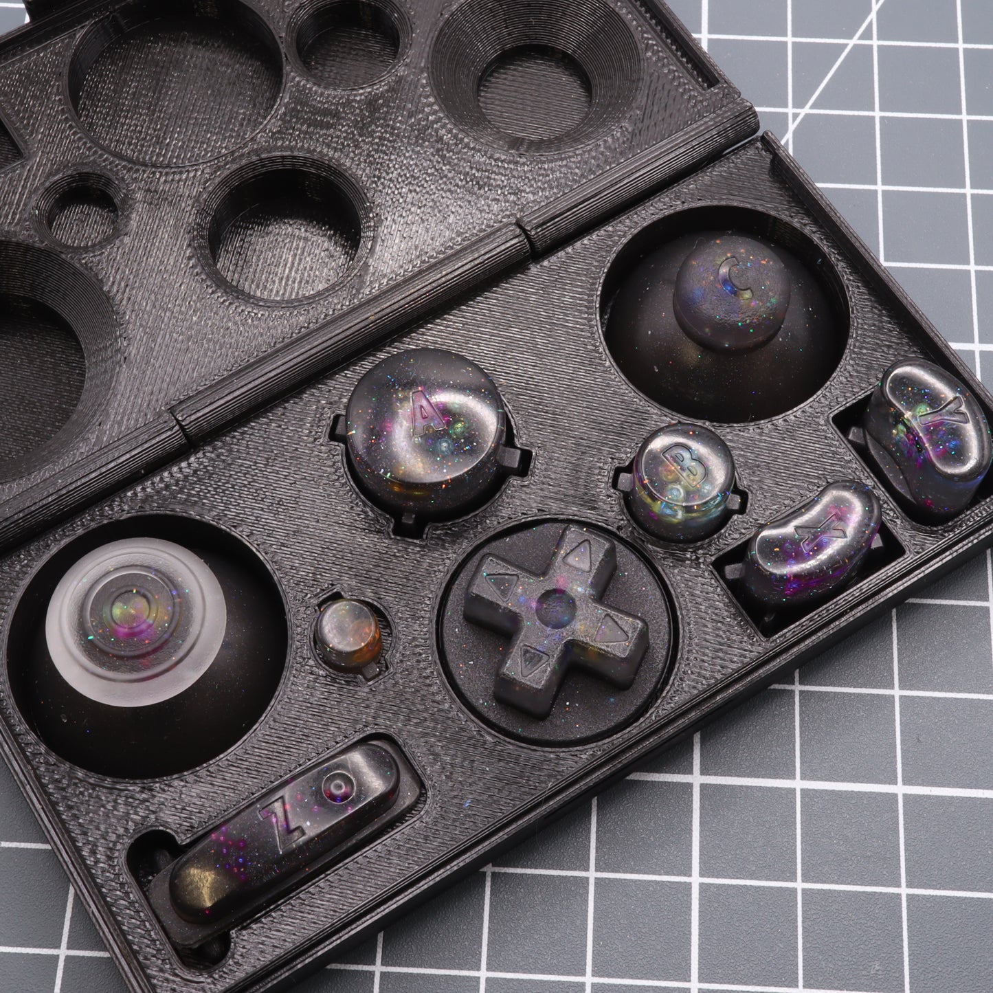 GameCube - Custom Button - Solar System