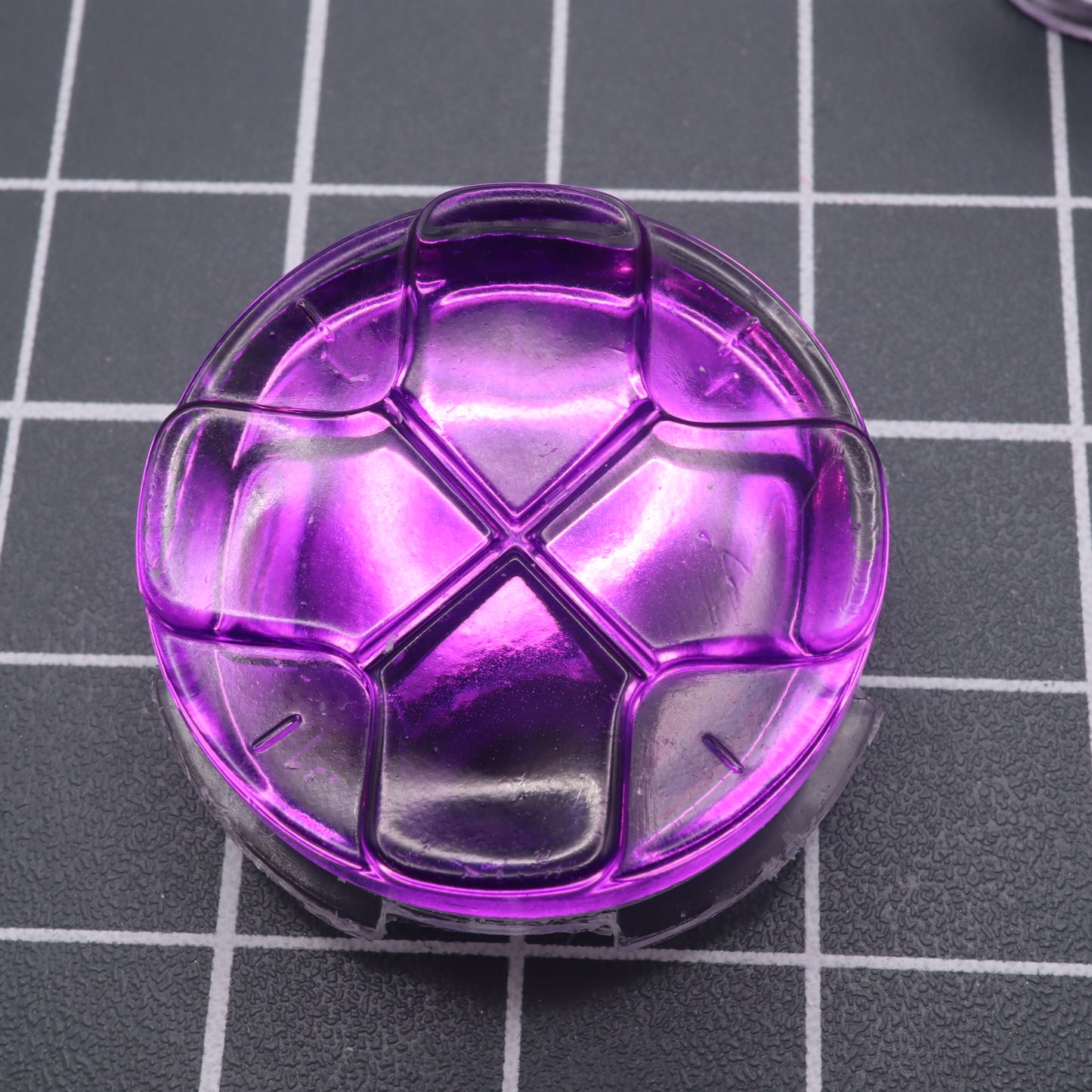 Sega Game Gear - Custom Button - Chrome Purple