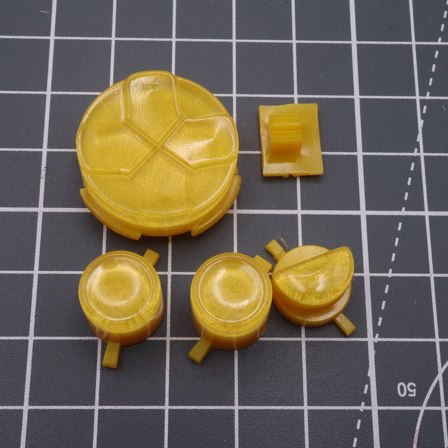 Sega Game Gear - Custom Button - Lemon Candy