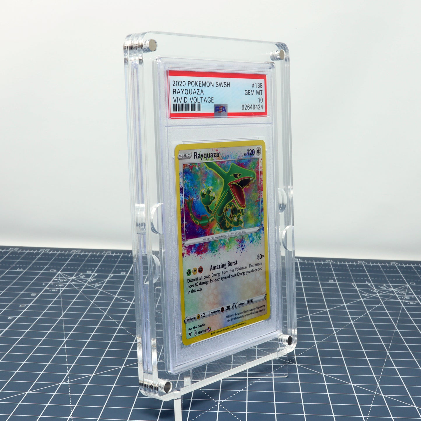 Single TCG Premium Graded Card Magnetic Display Case