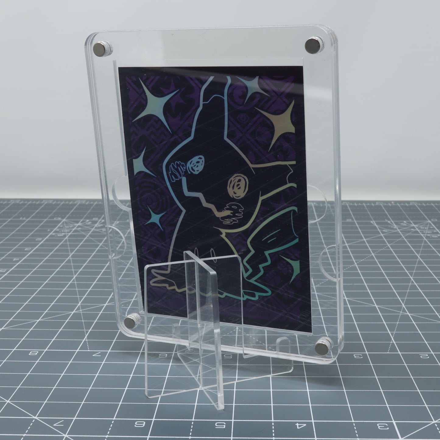 Single TCG Premium Sleeved Card Magnetic Display Case