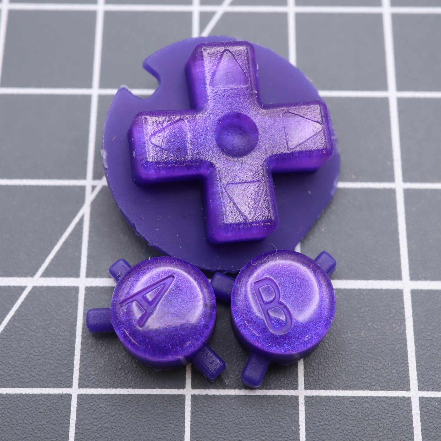 Game Boy Color - Custom Button - Grape Candy