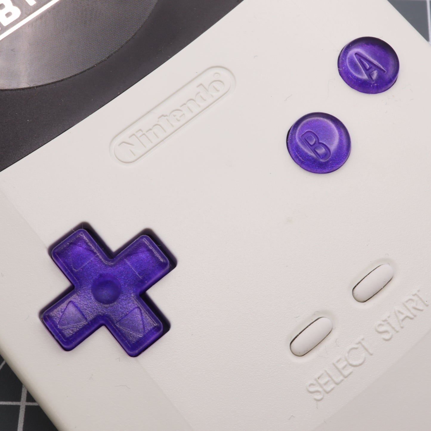 Game Boy Color - Custom Button - Grape Candy