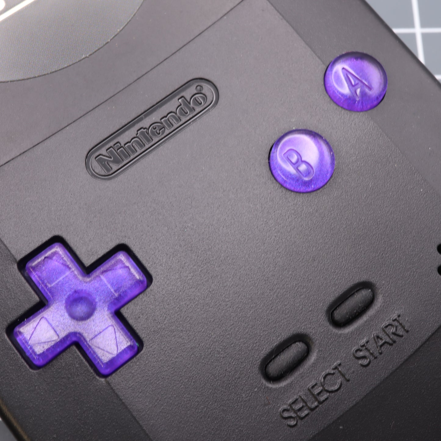Game Boy Color - Custom Button - Grape Candy