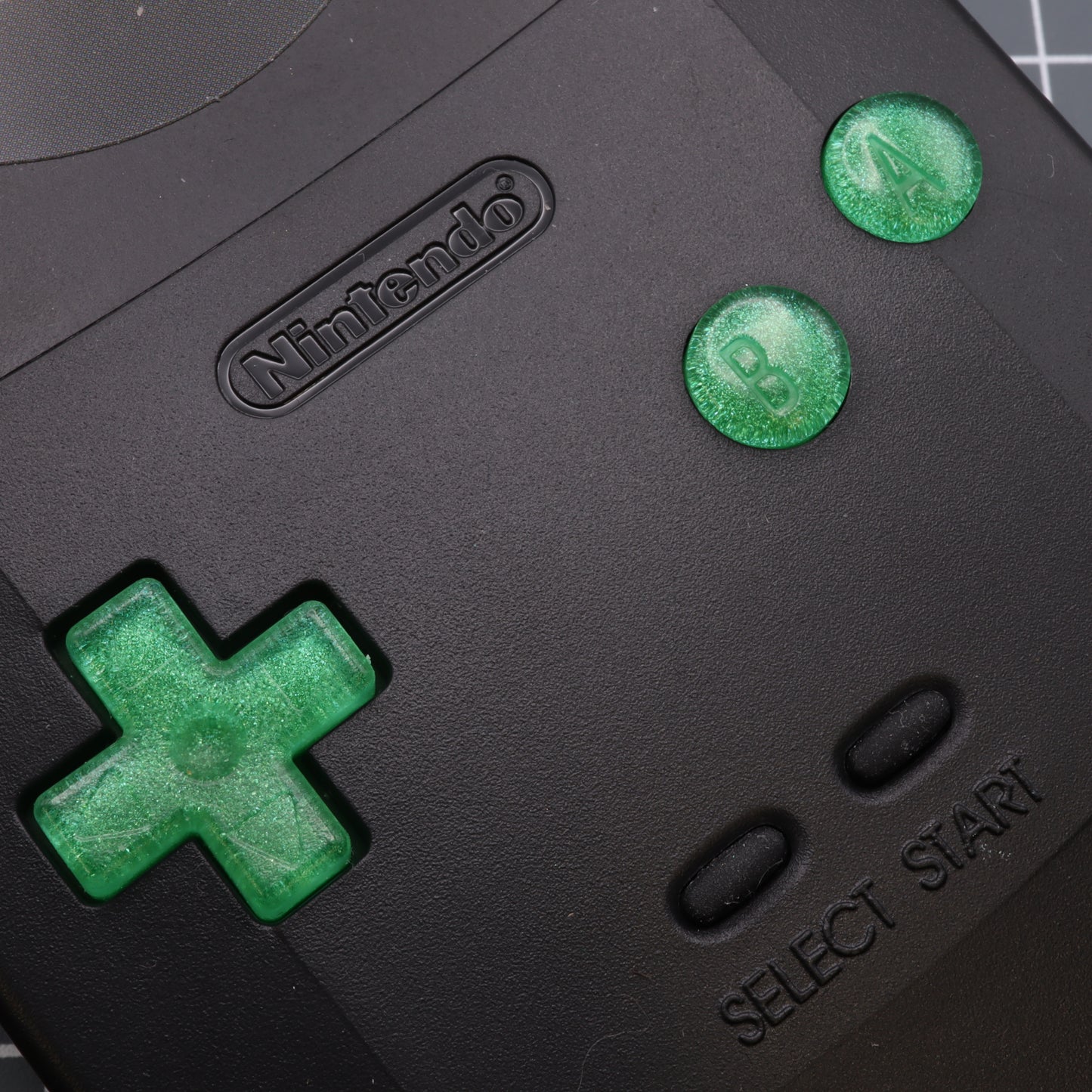 Game Boy Color - Custom Button - Lime Candy