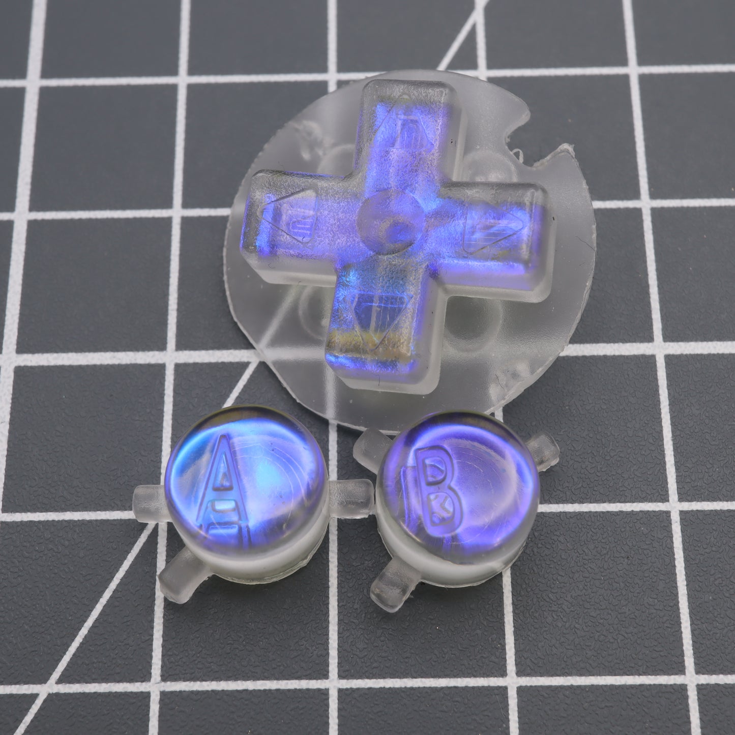 Game Boy Color - Custom Button - Midnight Opal