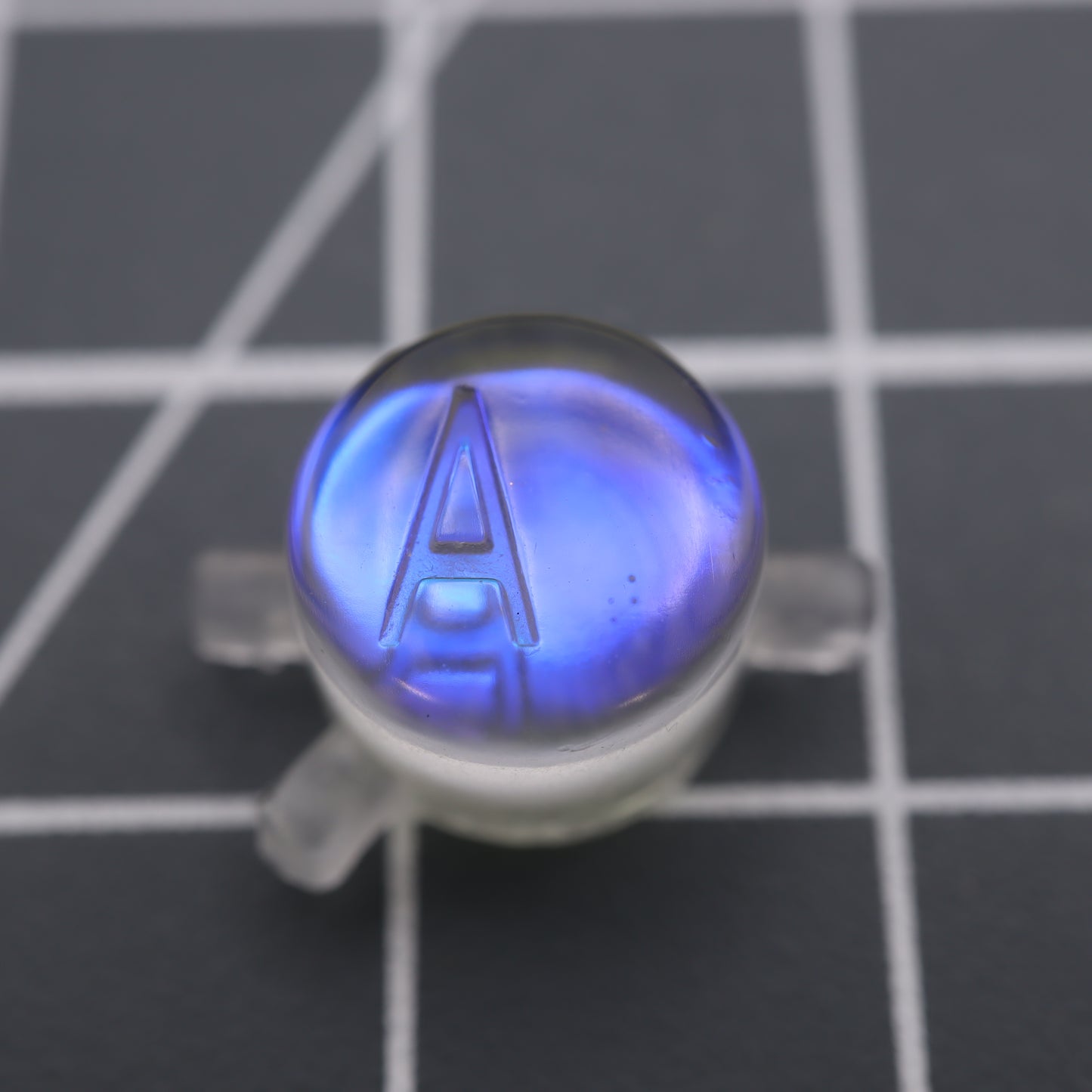 Game Boy Color - Custom Button - Midnight Opal