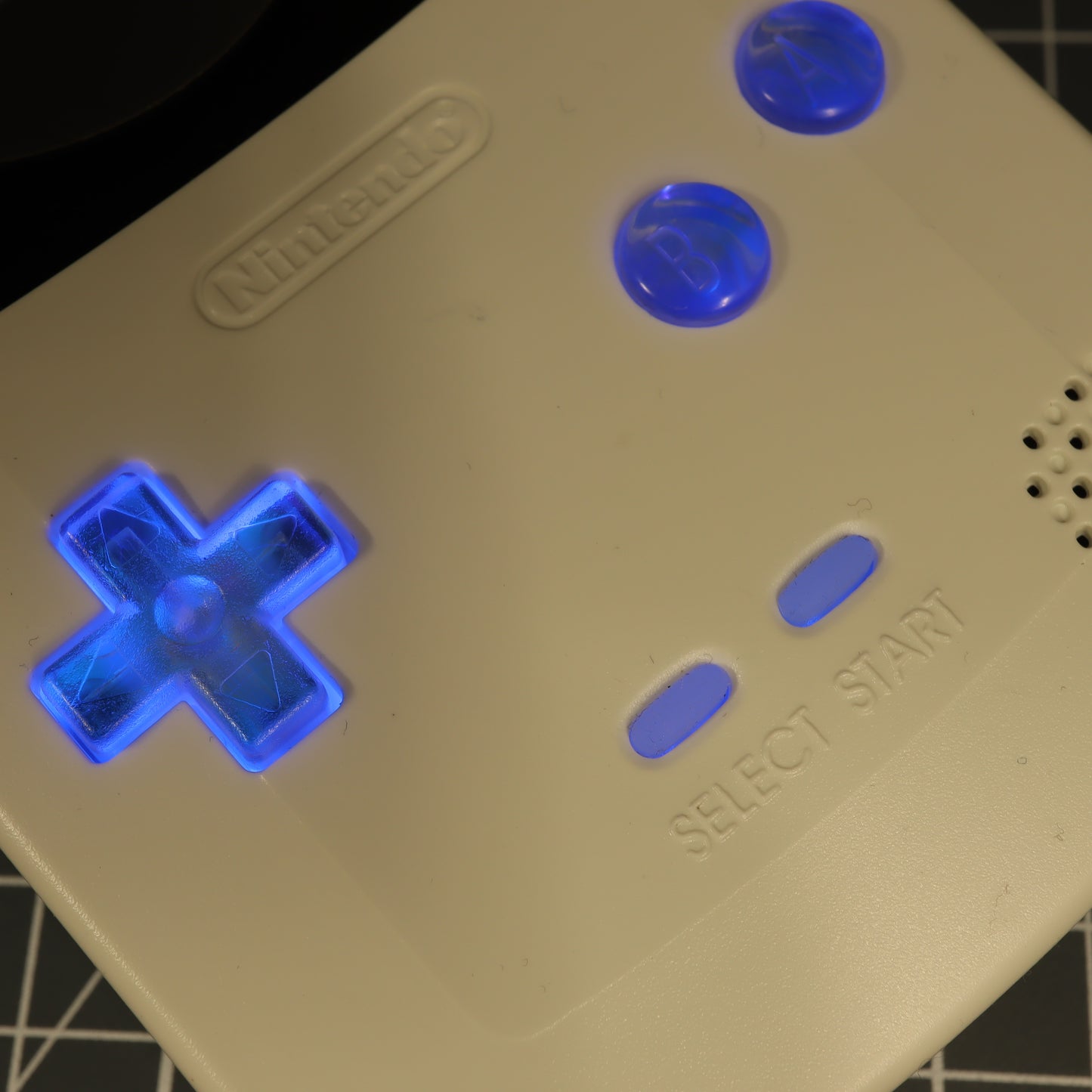 Game Boy Color - Custom Button - Midnight Opal