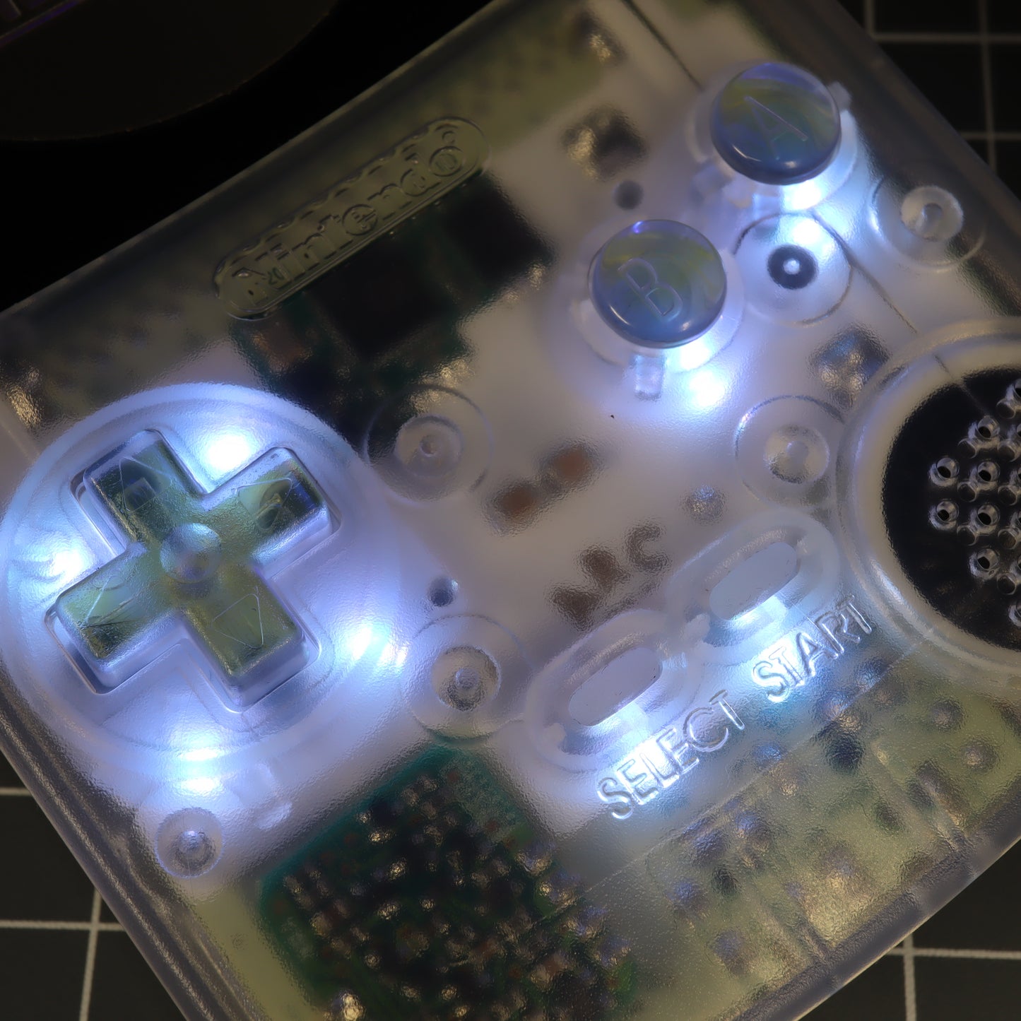 Game Boy Color - Custom Button - Midnight Opal