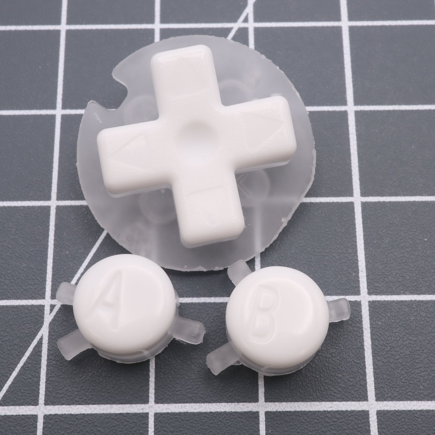 Game Boy Color - Custom Button - White Pudding Cap