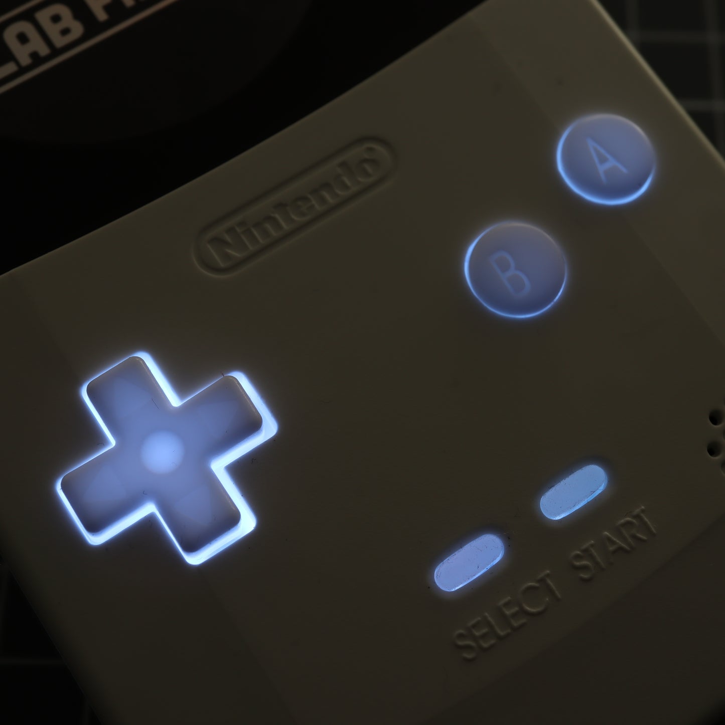 Game Boy Color - Custom Button - White Pudding Cap