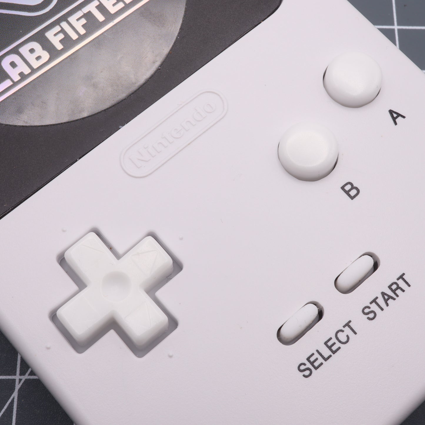 Game Boy Pocket - Custom Button - GITD Blue