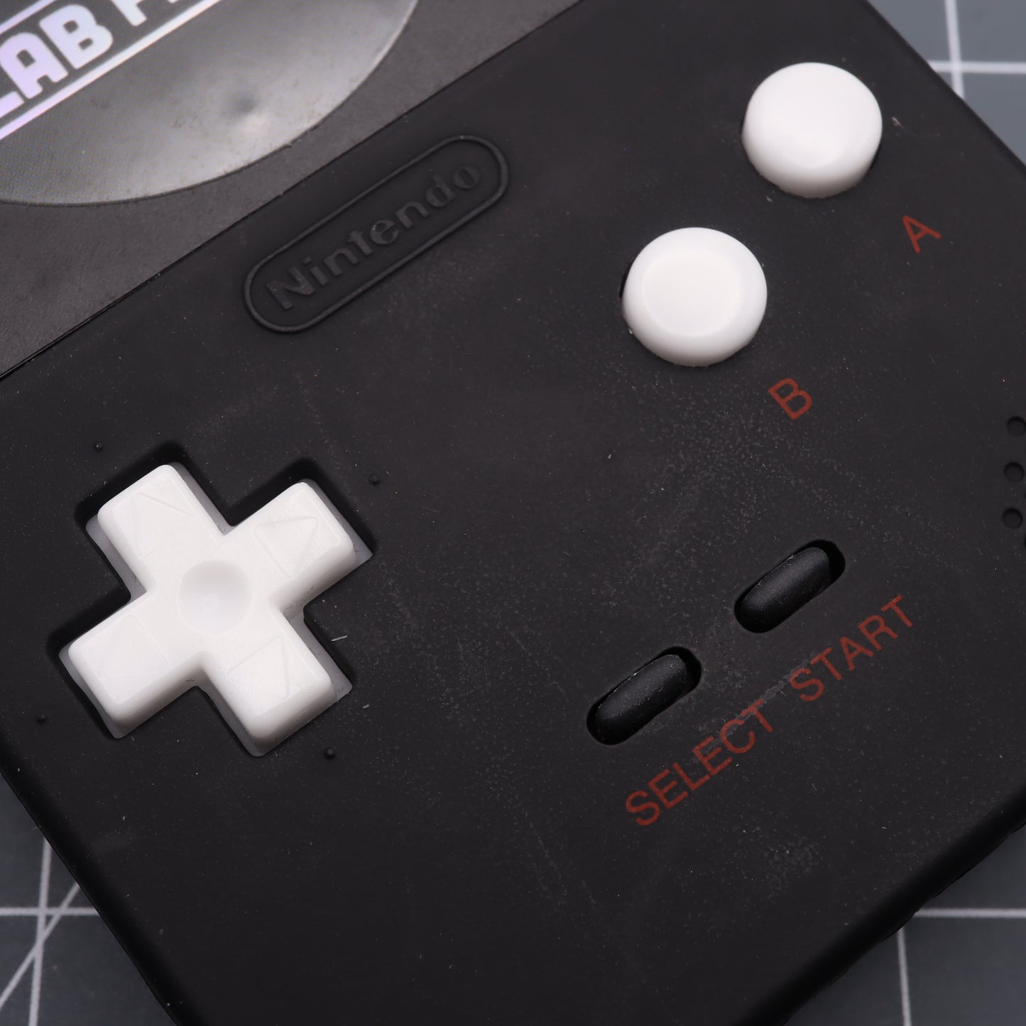 Game Boy Pocket - Custom Button - GITD Blue