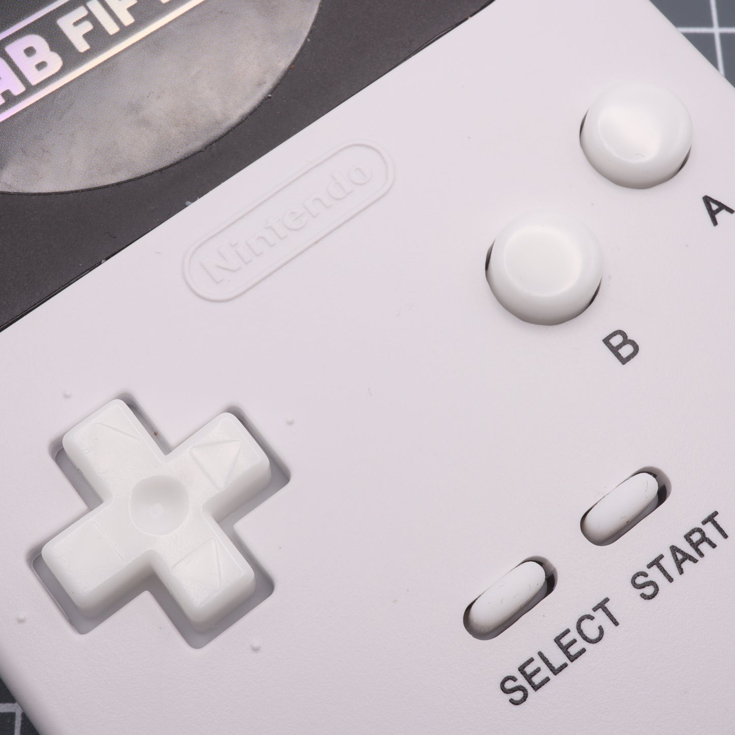 Game Boy Pocket - Custom Button - GITD Aqua