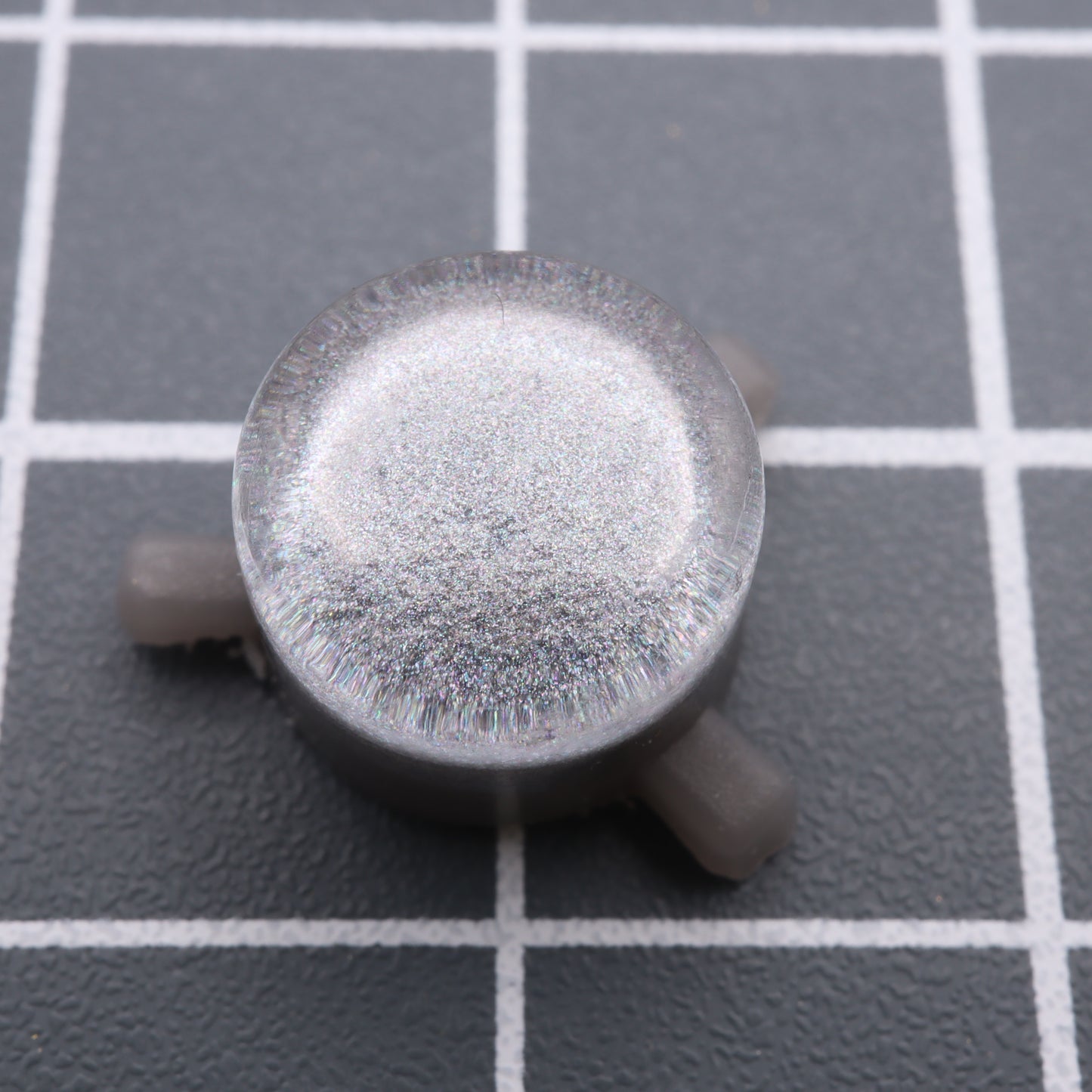 Game Boy Pocket - Custom Button - Metallic Silver