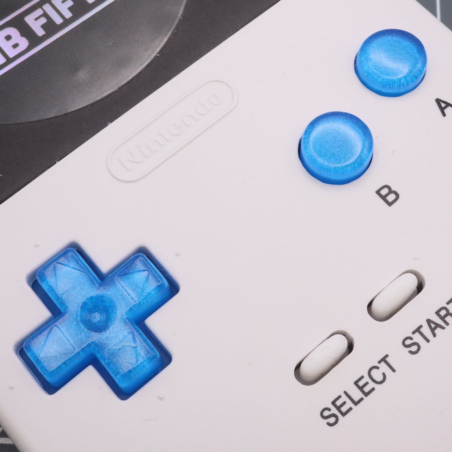Game Boy Pocket - Custom Button - Blueberry Candy