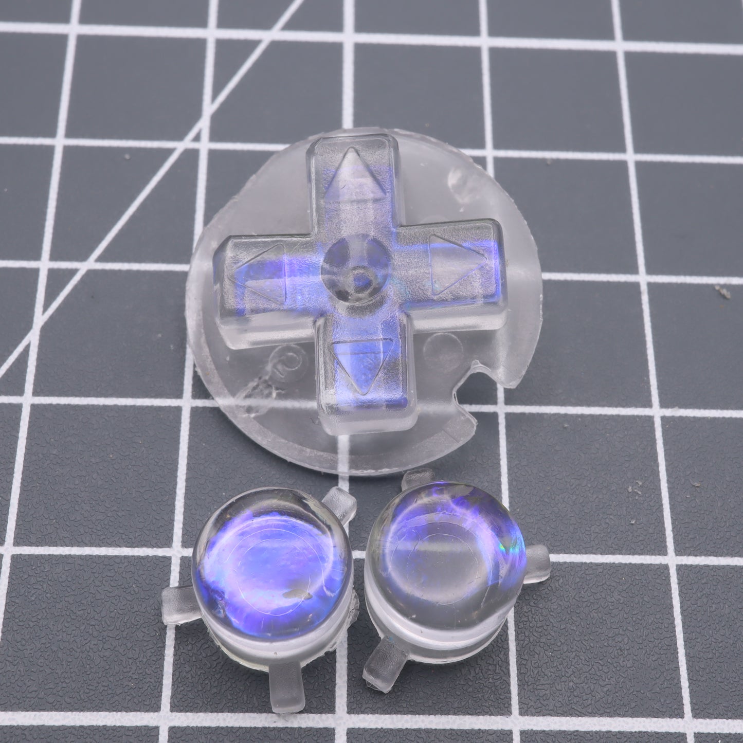 Game Boy Pocket - Custom Button - Midnight Opal