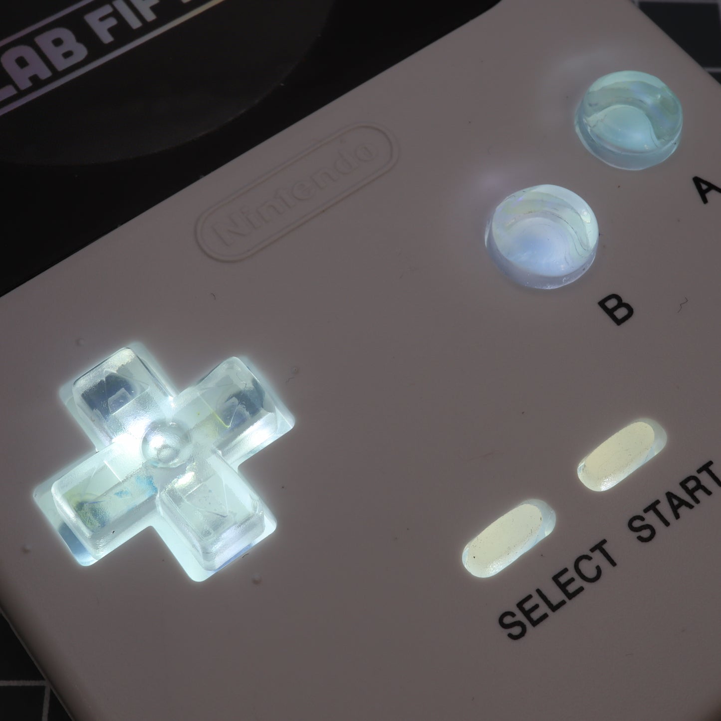 Game Boy Pocket - Custom Button - Midnight Opal