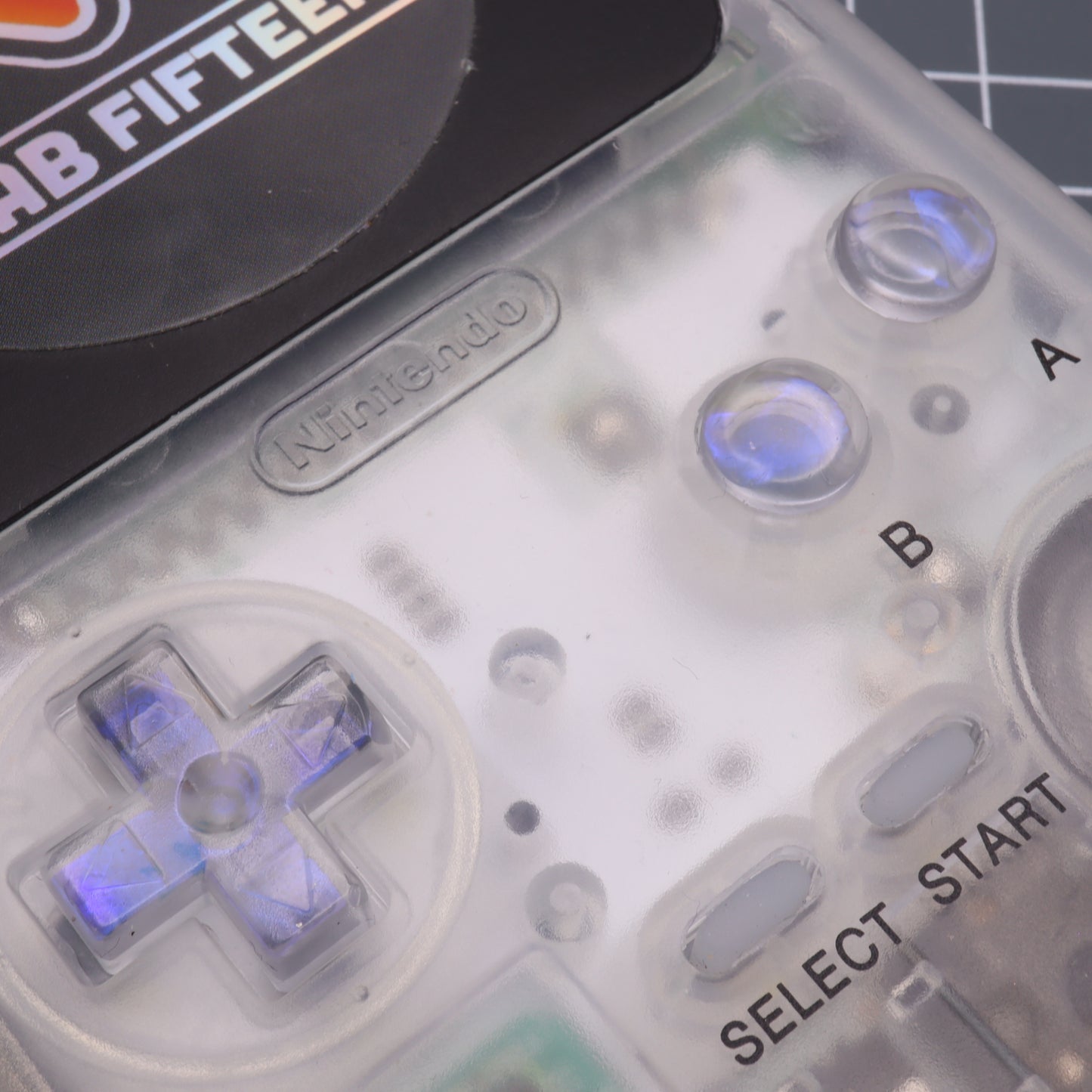 Game Boy Pocket - Custom Button - Midnight Opal
