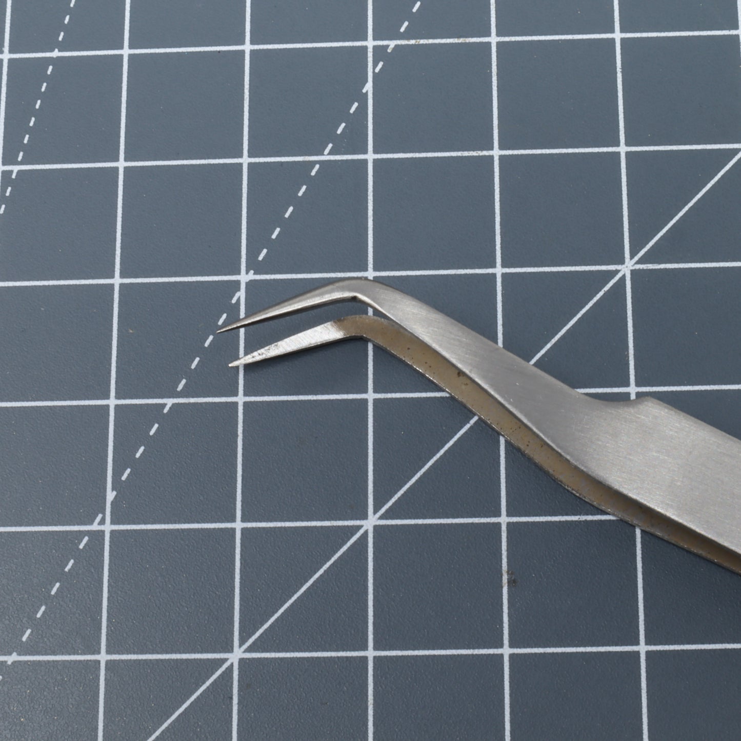Tools - Anti Static Stainless Angled Tweezers