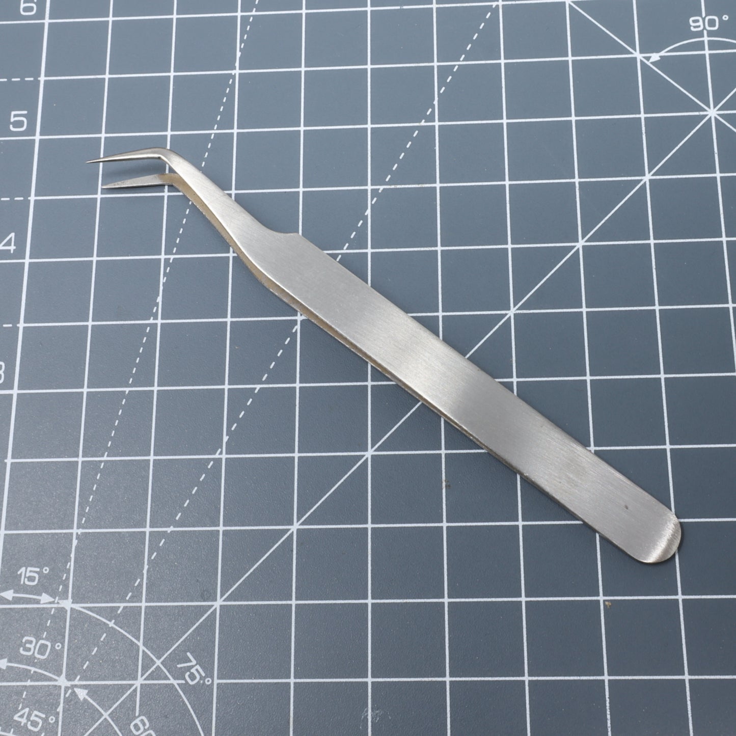 Tools - Anti Static Stainless Angled Tweezers